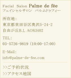 フェイシャルサロン Palm de fee